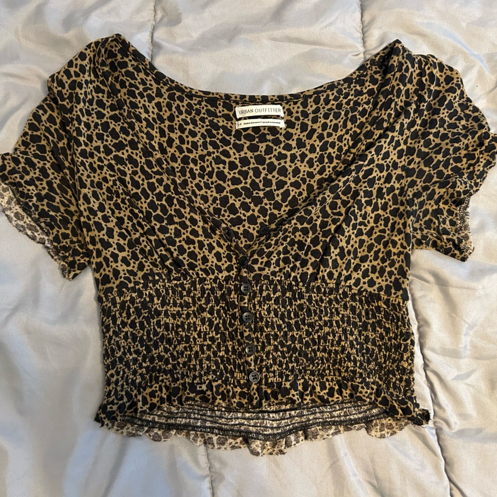 Urban Outfitters animal print top